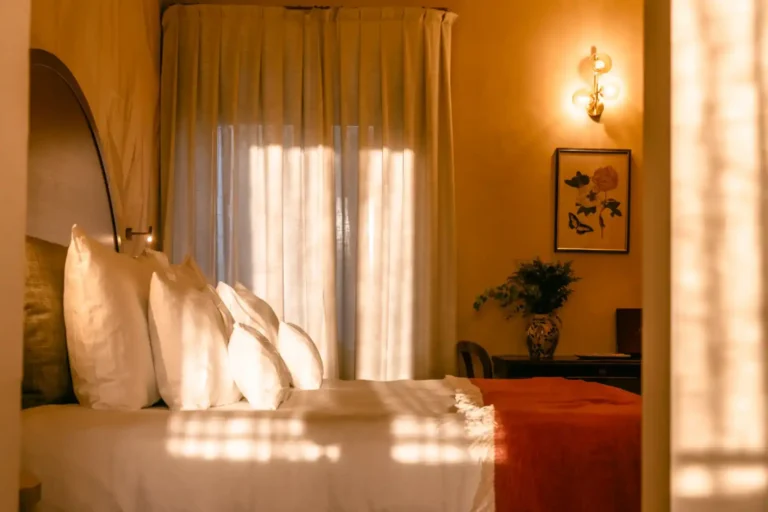 stanza da letto della suite Ciamberlana